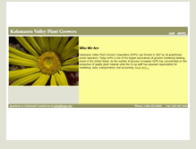 Tablet Screenshot of kvpg.com